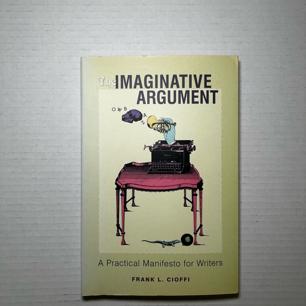 The Imaginative Argument by Frank L. Cioffi - Cream and Pink Cover